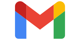 The Google Mail (GMail) logo, a multi-colored letter M